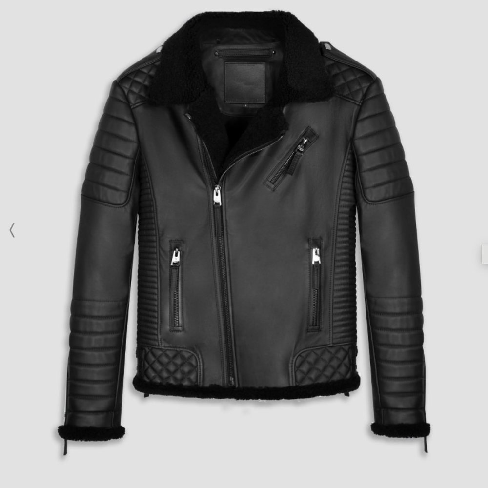 KAY MICHAELS 3.0: SHEARLING Leather Jacket Bodaskins